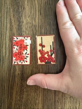 Nintendo Pair Japanese Hanafuda cards